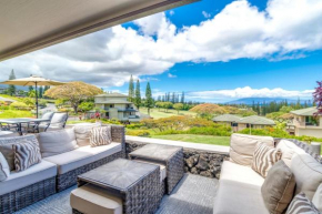 K B M Resorts- KGV-19P2 Beautifully designed two bed two bath Golf Villa with breath taking acqua marine views in the heart of Kapalua